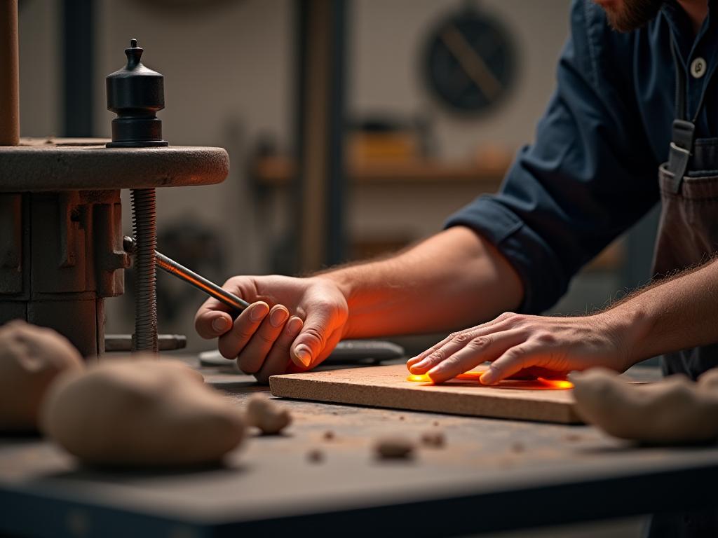 Artisan ceramic golf club manufacturing process