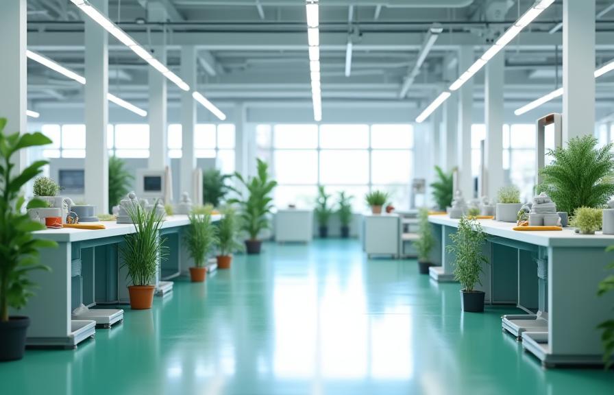 Sustainable ceramic golf equipment manufacturing